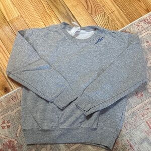 Rabbit Skins Heather Gray Crewneck Sweater “Walker”